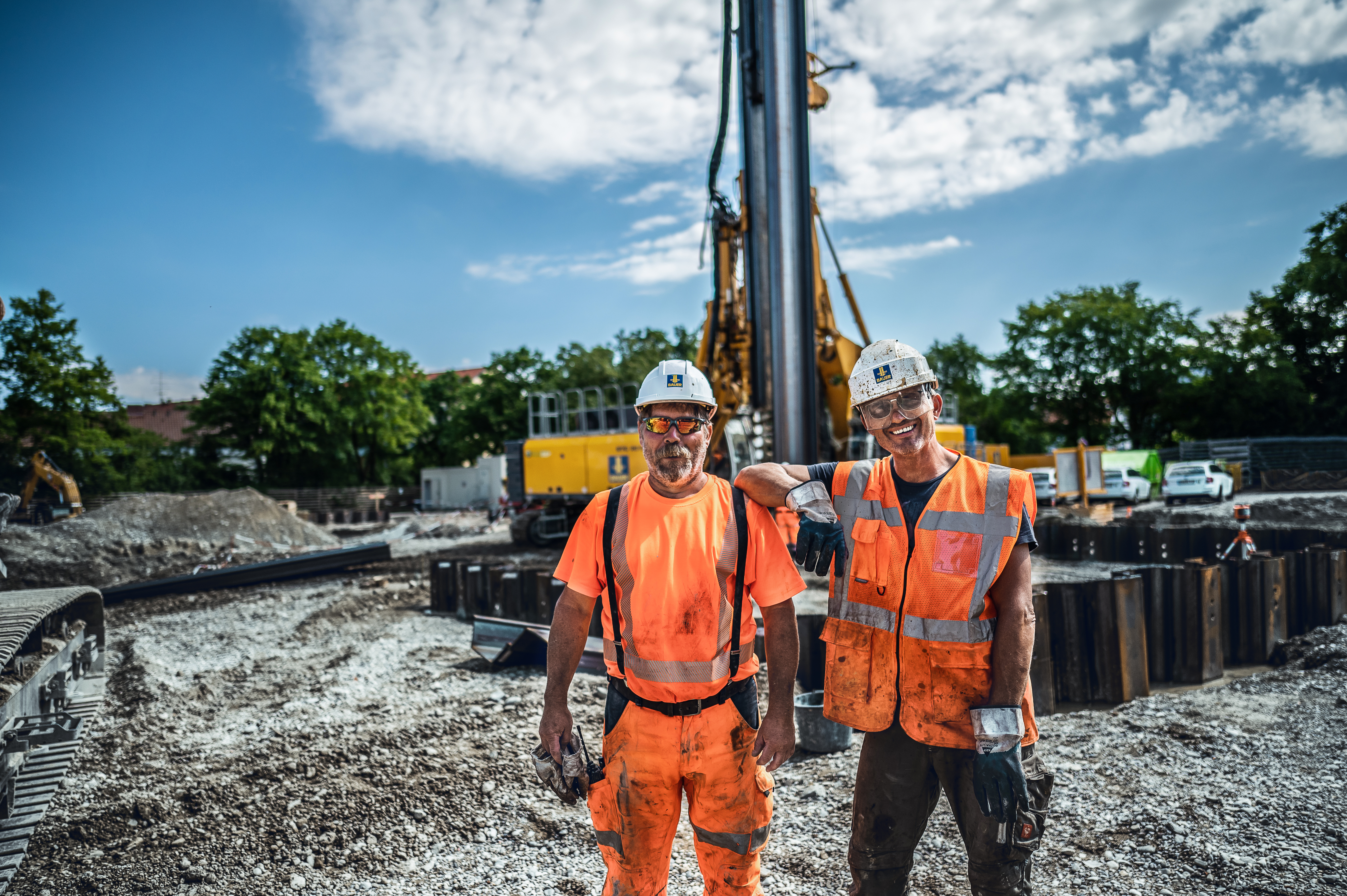 Bauer sucht Mitarbeiter für Baustellen