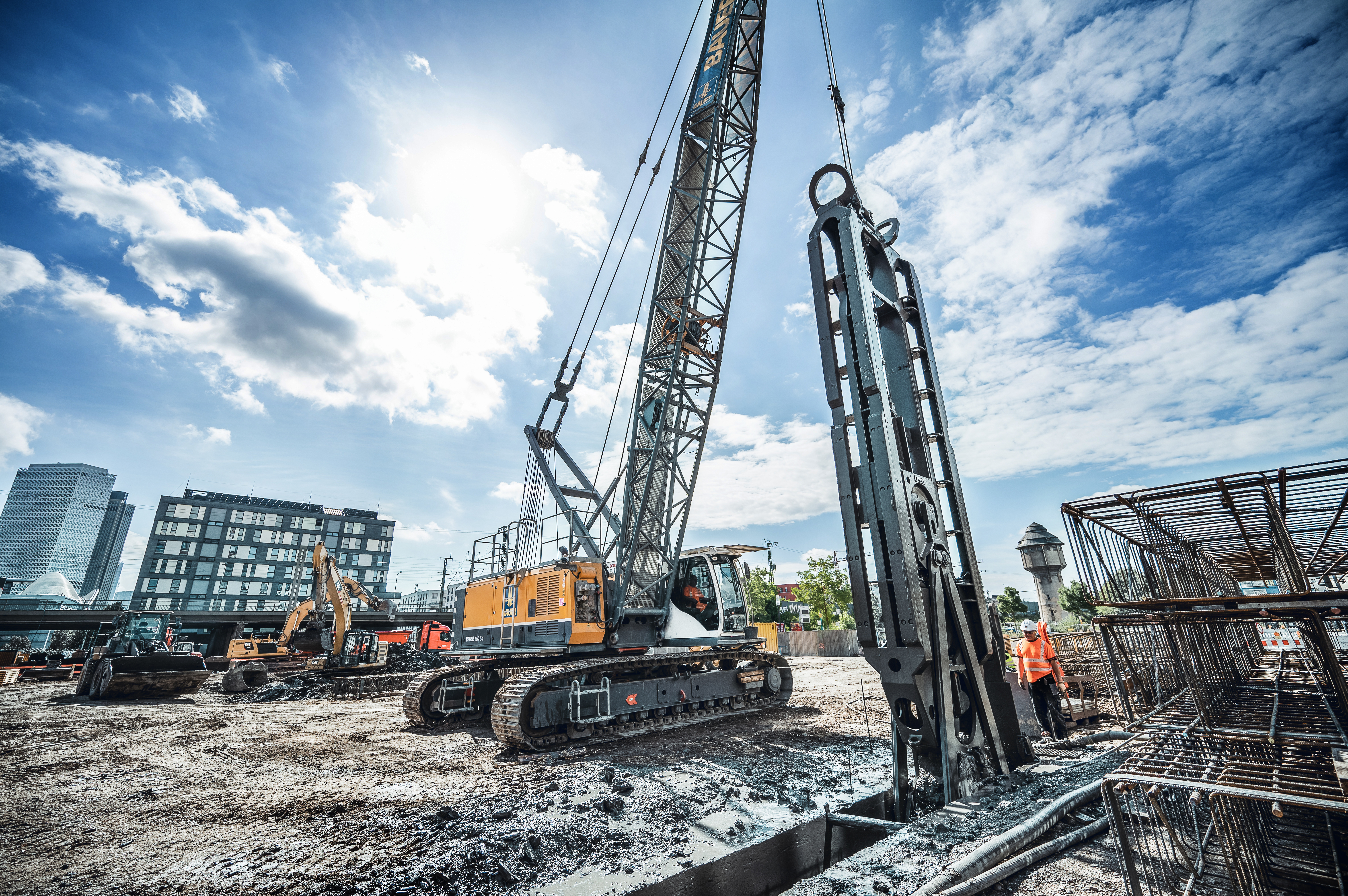 Bauer Spezialtiefbau ist Ihr Experte, wenn es um Bauverfahren geht