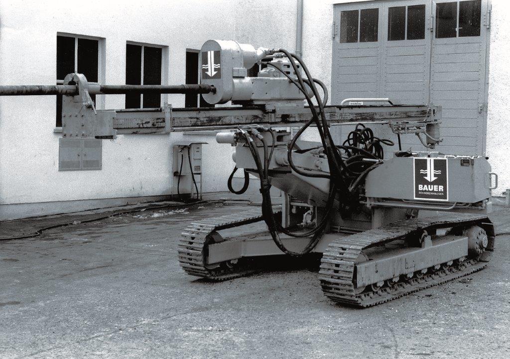 In 1969 Bauer starts manufacturing equipment