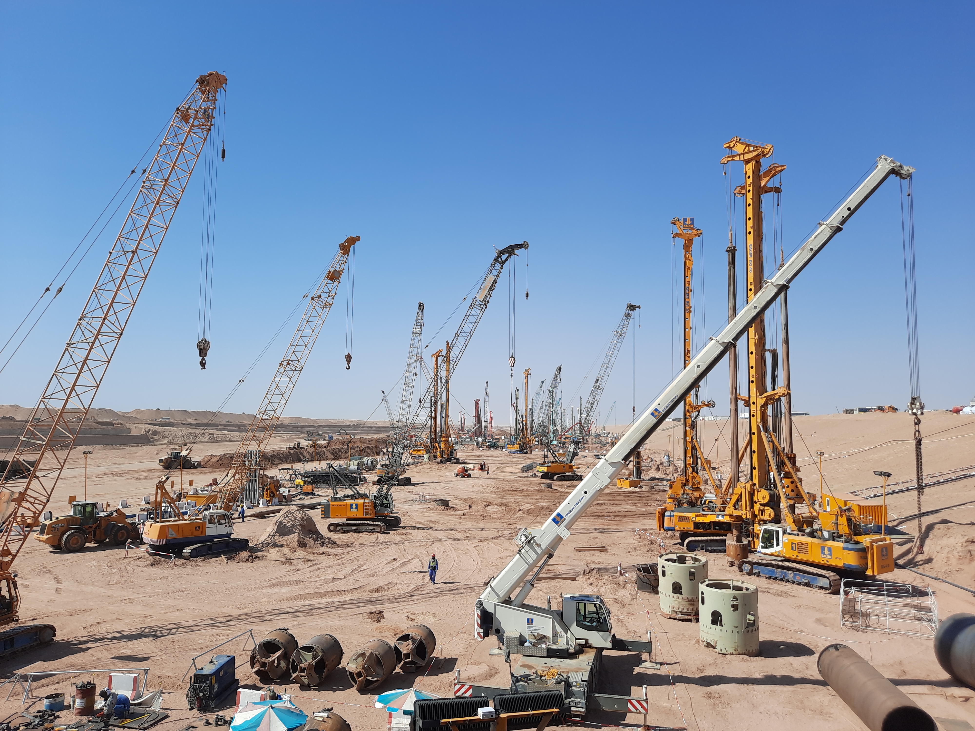 Bauer is working on the NEOM megaproject in Saudi Arabia