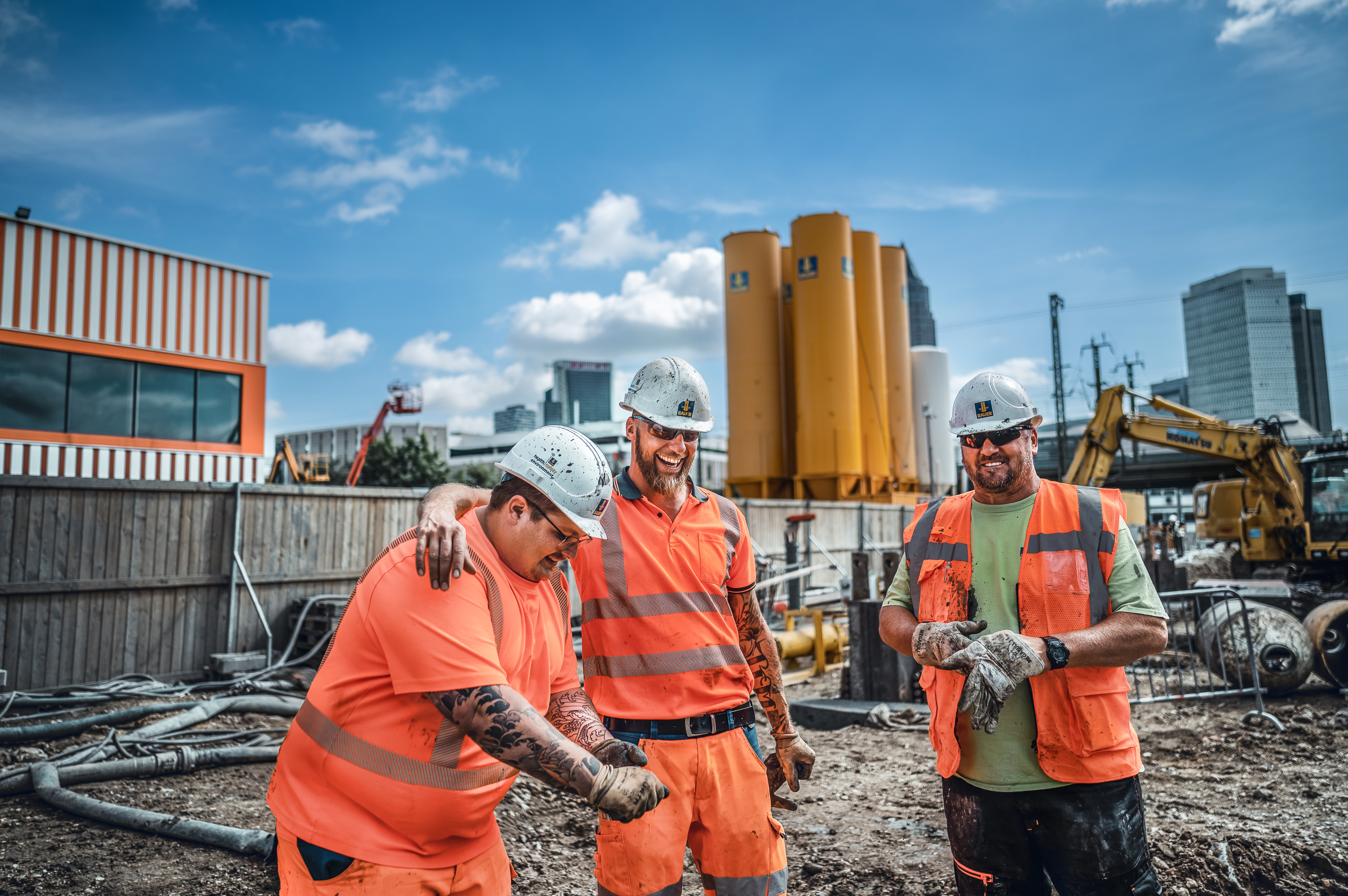 Wertschätzung und ein respektvoller Umgang haben oberste Priorität bei Bauer Spezialtiefbau