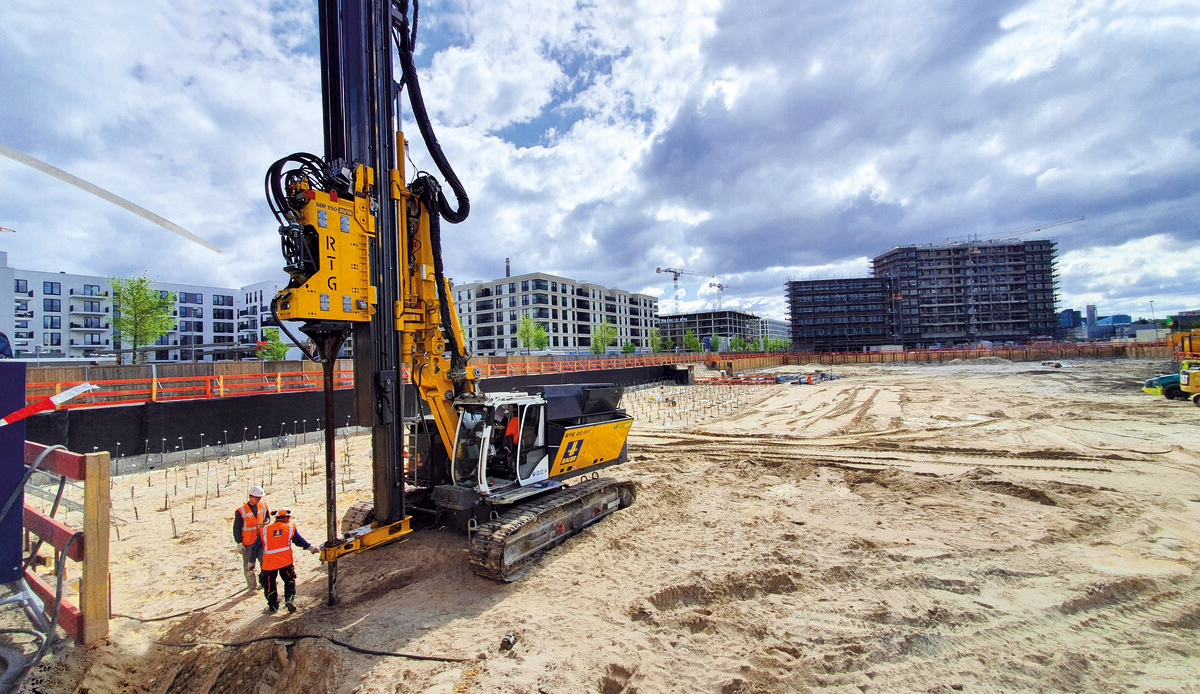 Bauer Spezialtiefbau using LWS injection base in Berlin
