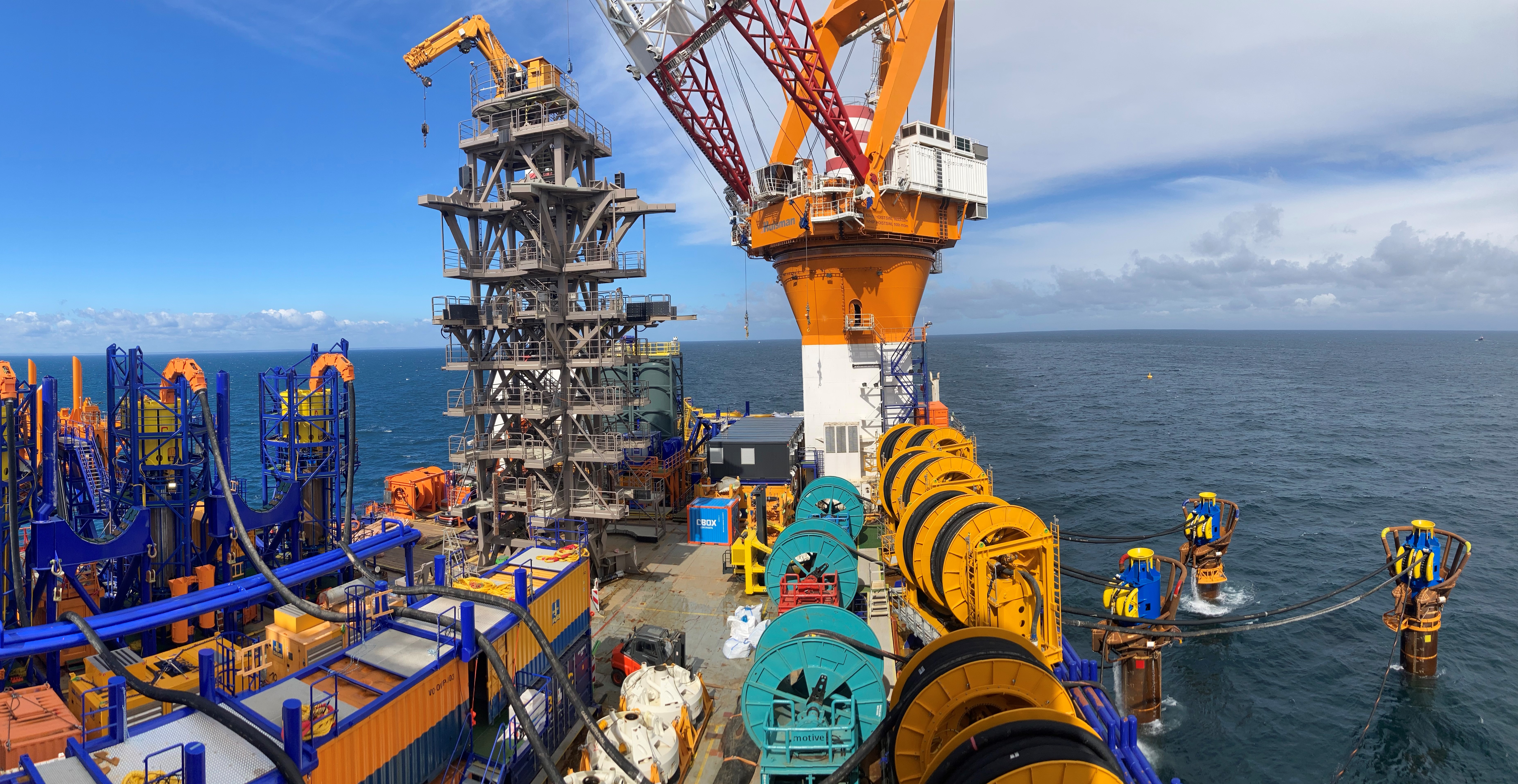 Offshore foundations in French seas by Bauer Spezialtiefbau