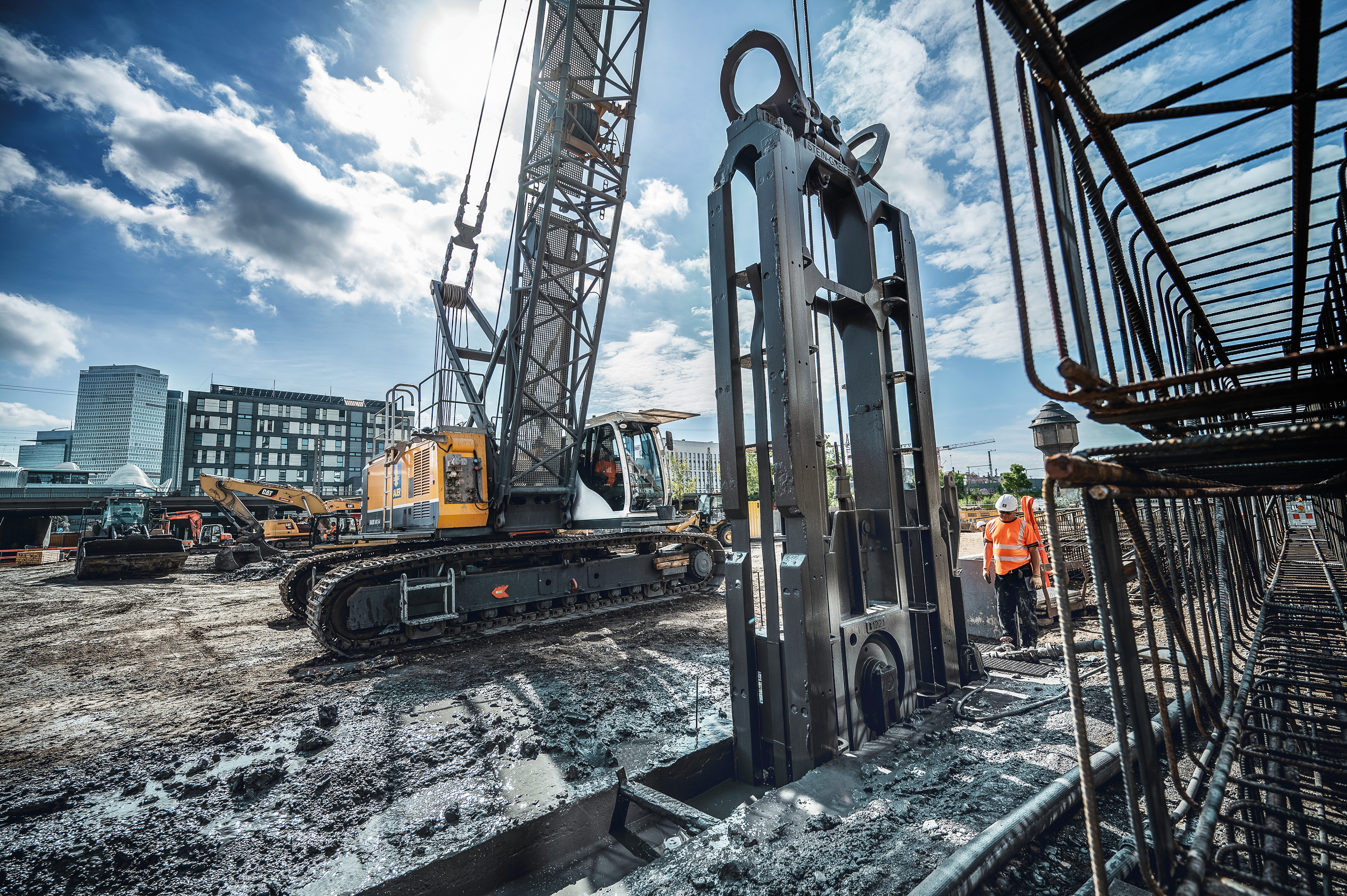 Bauer Spezialtiefbau ist Ihr Partner für Schlitzwandarbeiten