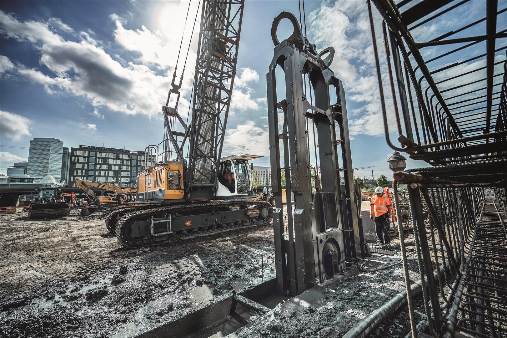 Return to Frankfurt: BAUER Spezialtiefbau GmbH once again commissioned with the execution of an excavation pit in the Mainmetropolis