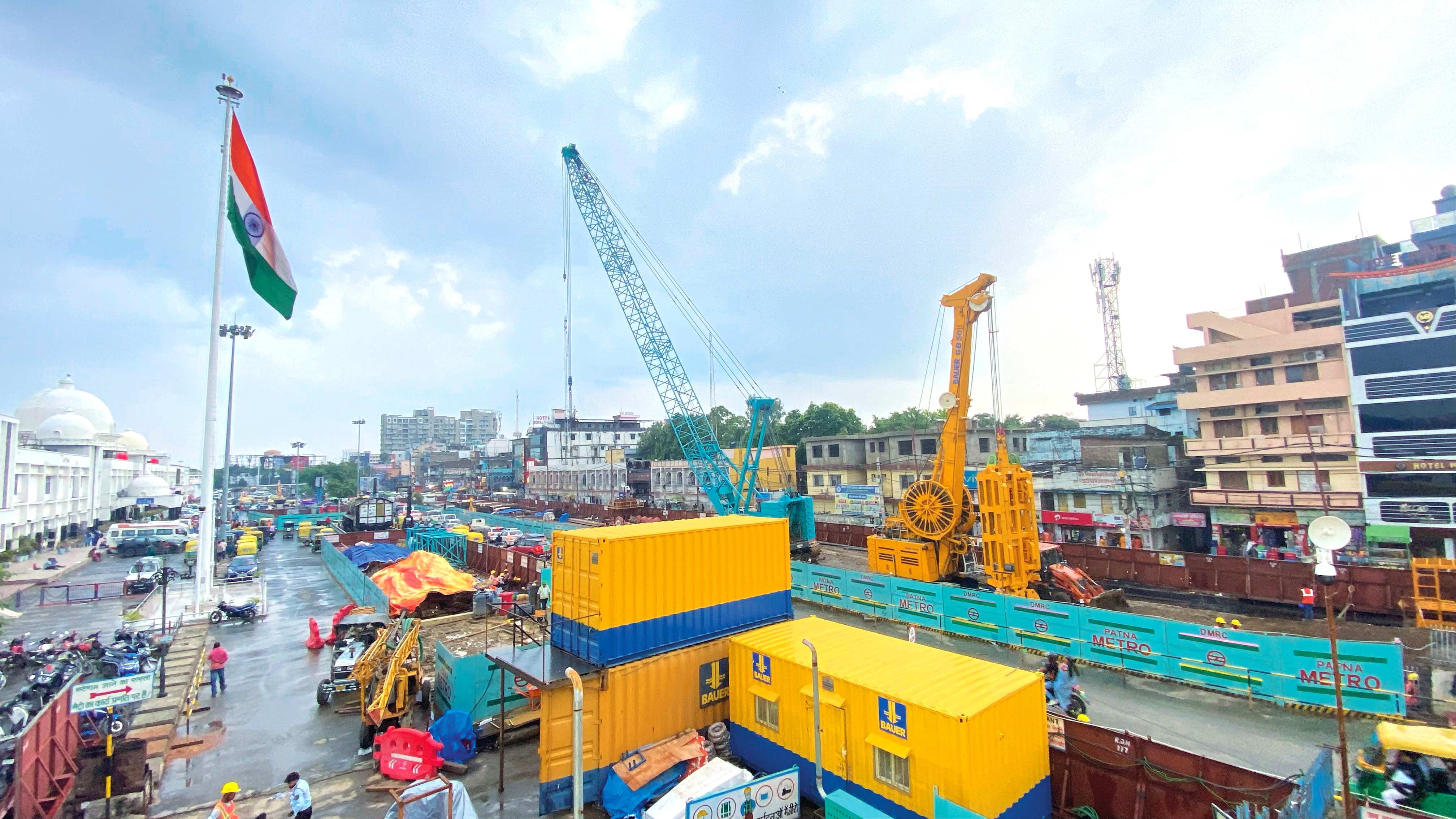 Record: Bauer India constructs the deepest diaphragm wall element during a subway project in Patna
