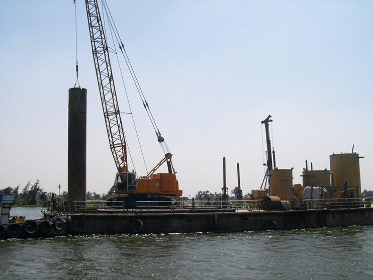 Bauer Egypt was commissioned for the Al Wasta Nile Bridge project to enhance the region’s infrastructure