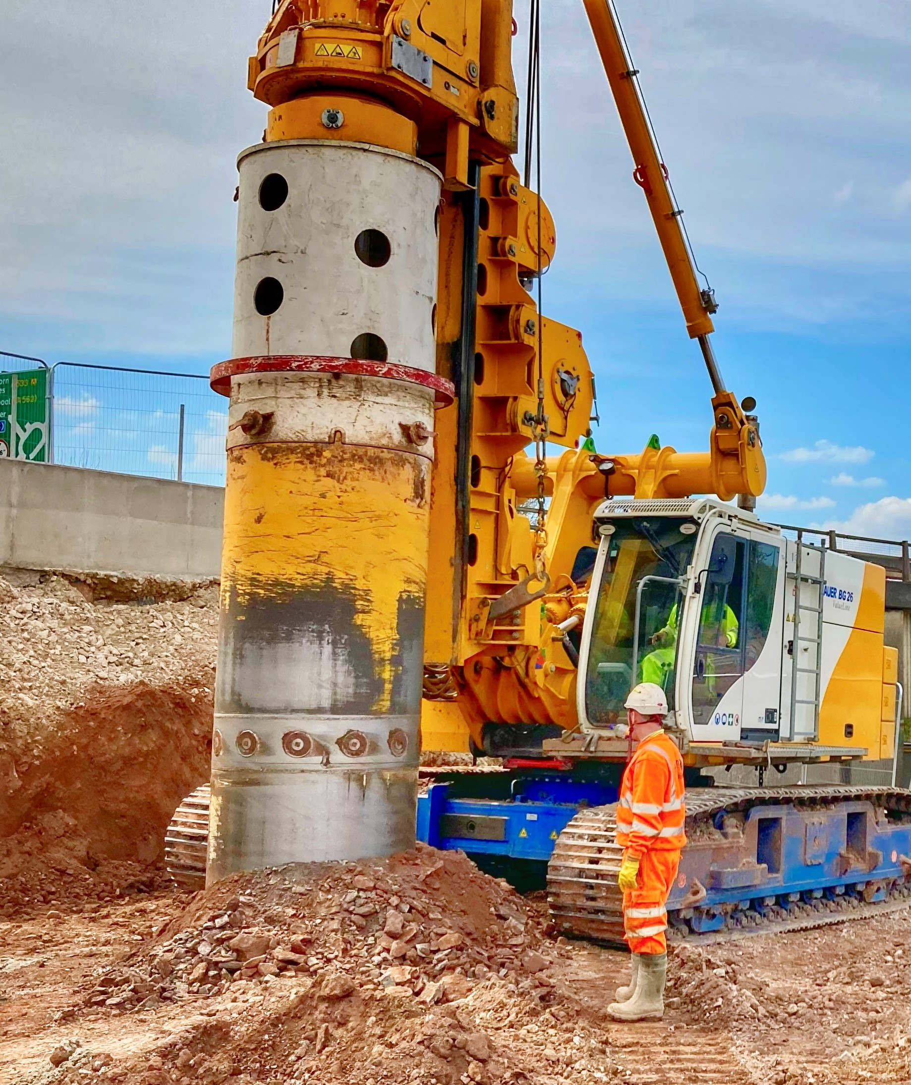 Chester Road Bridge Replacement by Bauer Technologies