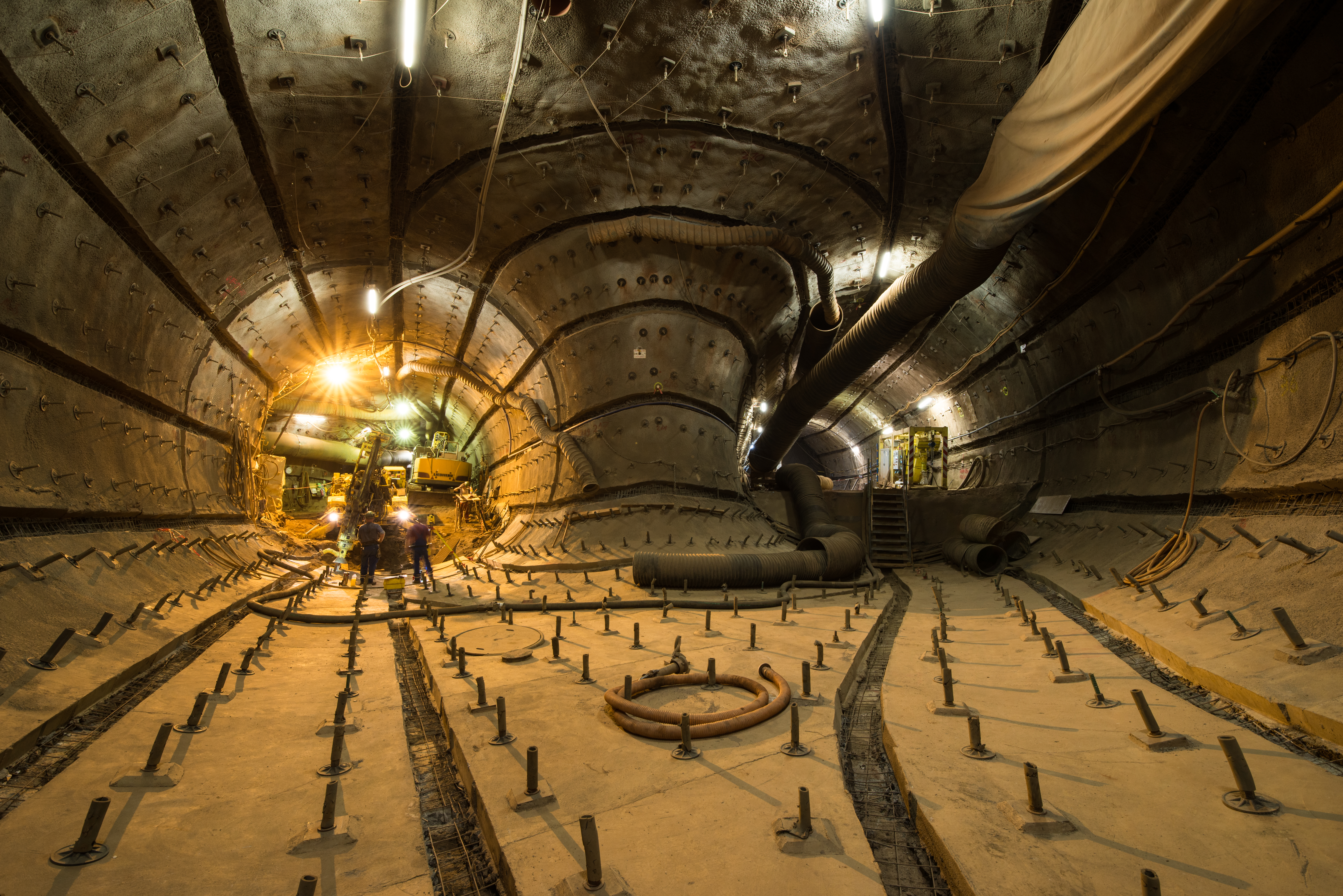 Extraction of shaft Konrad in Salzgitter by Schachtbau Nordhausen
