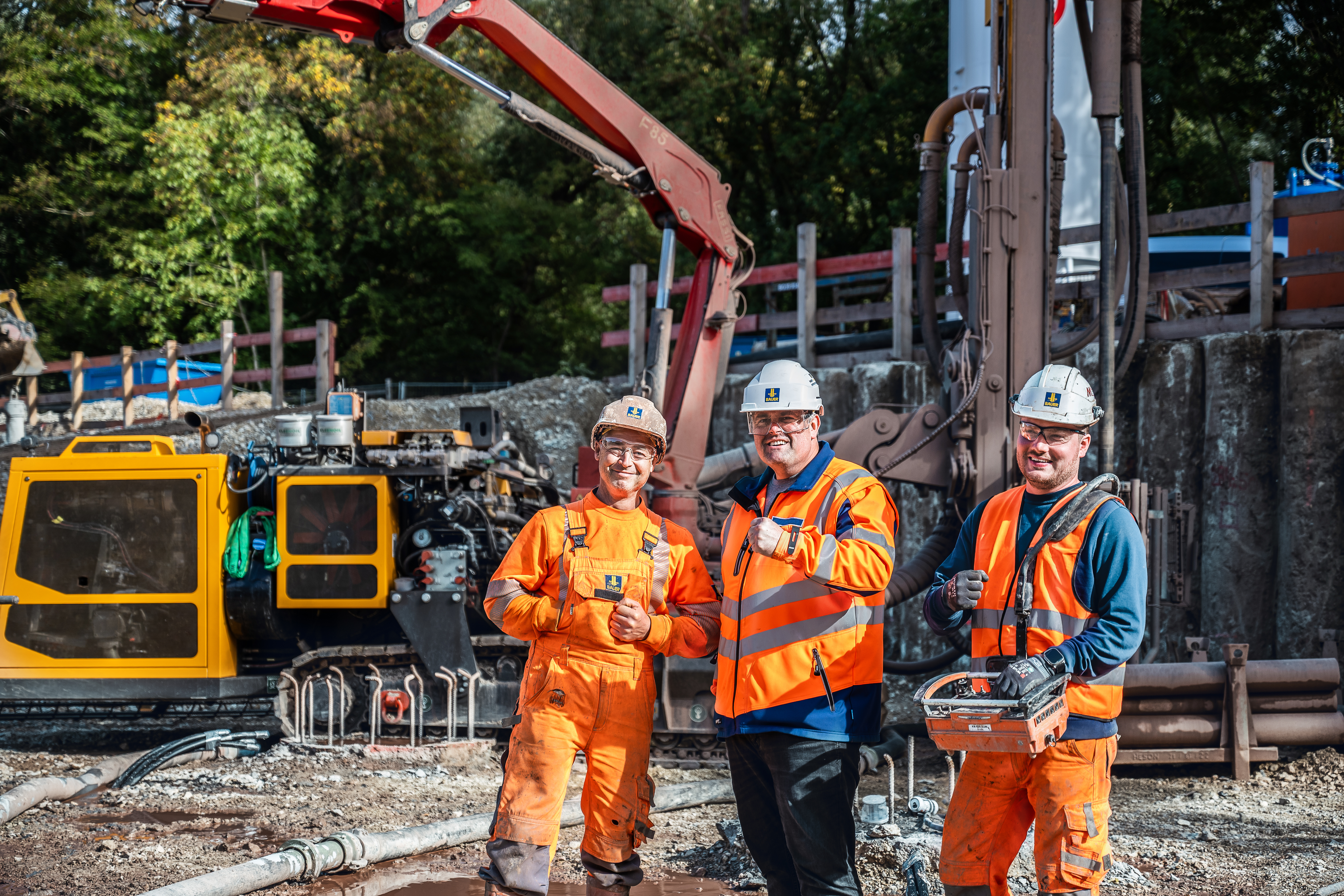 Mitarbeiter der BAUER Gruppe erhalten vielfältige Benefits und Zusatzleistungen.