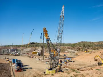 Dichtwandarbeiten für Rookwood Staudamm in Australien von Bauer Spezialtiefbau