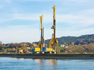 Deichsanierung Dogern von Bauer Spezialtiefbau