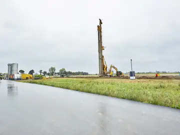 Deichsanierung Mündelheim von Bauer Spezialtiefbau