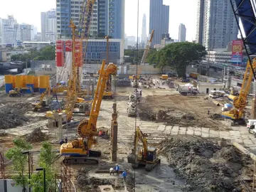 Thai Bauer completed foundation work for the Singha Complex Project in Bangkok