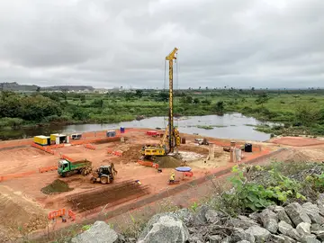 Bauer Spezialtiefbau performs specialist foundation engineering works for Subika Mine in Ghana