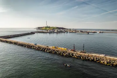 Sicherungsmaßnahmen auf der Insel Helgoland von Bauer Spezialtiefbau 