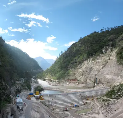 Punatsangchhu hydroelectric power plants by Bauer Spezialtiefbau