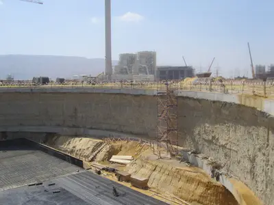 The al-Sokhna Supercritical Thermal Power Plant project involved substantial groundwork by Bauer Egypt