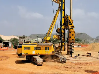 Bauer Spezialtiefbau installs piles for Subika Mine in Ghana