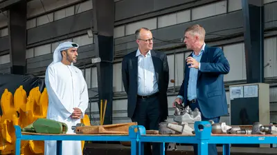 BAUER Geotechnical Solutions Middle East Welcomed Federal Chancellor Merz